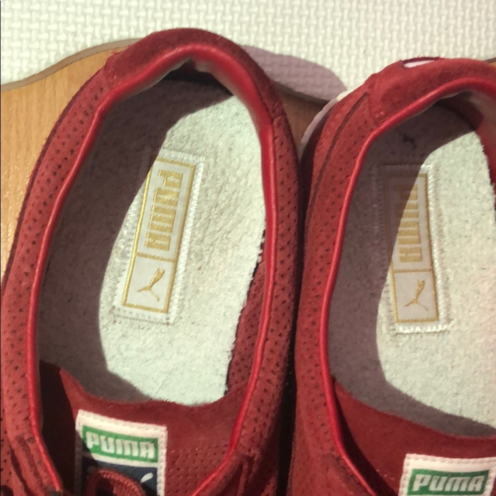 PUMA te-ku sneakers red size 11 - Picture 2 of 8